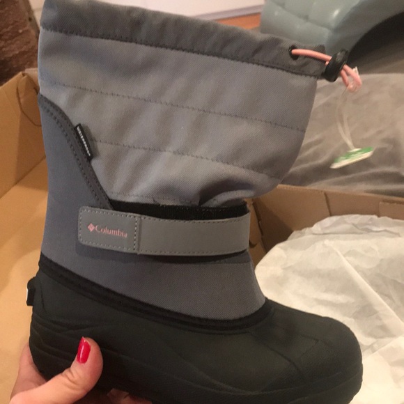 NWT Colombia youth powdering plus II snow boots - Picture 5 of 6